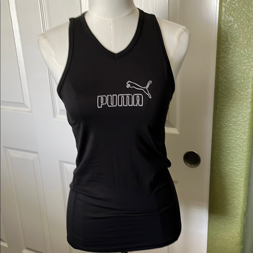 Puma Women's Sleek Black Tank Top